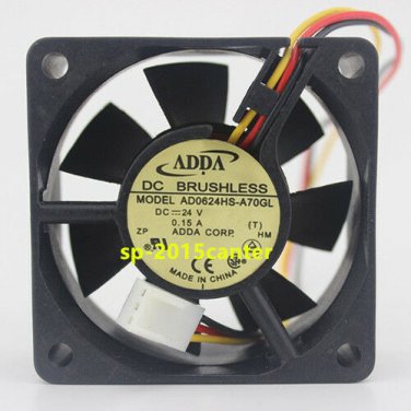 For CLP650 Cooling Fan ADDA Model : AD0624HS-A70GL DC24volt 0.15amp #SP62