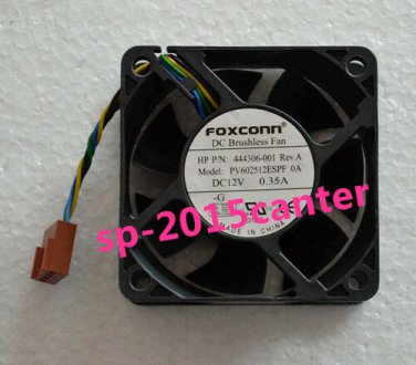 Foxconn PV602512ESPF Fan 0.35A 4Pin 60*60*25mm with 60 days warranty  0428