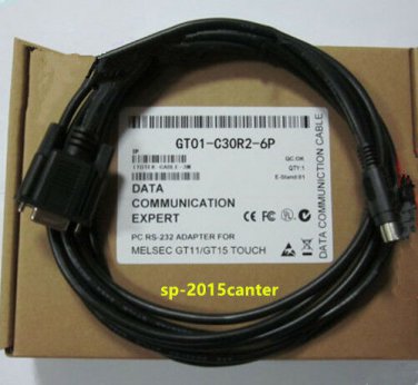 For Mitsubishi GT01-C30R2-6P GT11/GT15 PLC Programming Cable #SP62