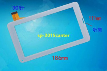 For 7" Touch Screen Glass TPT-070-133 White #SP62
