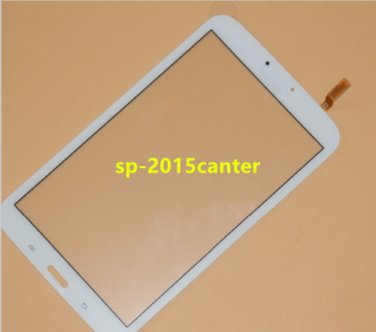 For TouchScreen Panel Digitizer Glass Samsung Galaxy Tab 3 SM-T310 8.0 White #SP