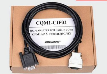 OMRON NEW CQM1-CIF02 PLC  CABLE xhg04