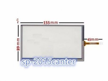 6.5" inch Touch Screen Digitizer glass for car DVD/GPS 155 x 89mm #sp