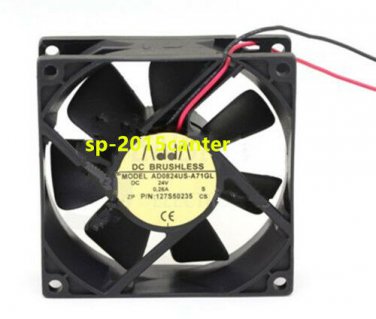 For AD0824US-A71GL 8CM 8025 80mm DC 24V 0.26A Fan #SP62