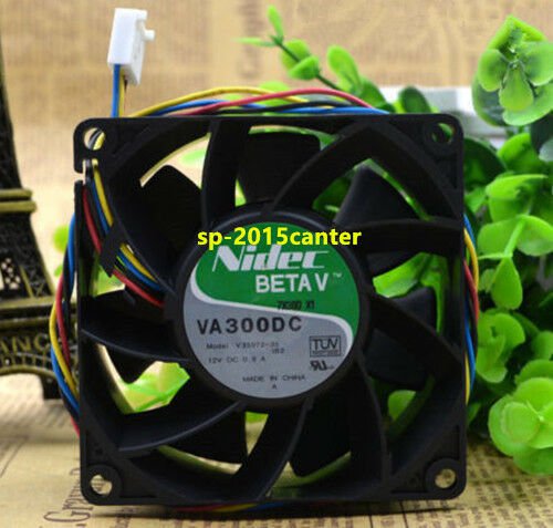 For NIDEC VA300DC V35072-58 80*80*38 Mm 8038 DC 12v Server Axial Fan #SP62