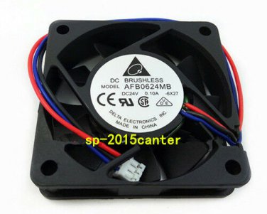 For DELTA AFB0624MB fan 60*60*15mm 24V 0.10A 3pin #SP62