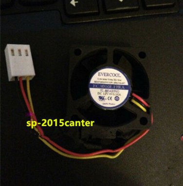 For EVERCOOL EC3010L12EA cooling fan DC12V 0.06A 30*30*10mm 3wire #SP62