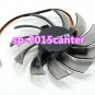 75mm PLD08010S12H 3Pin 0.25A Fan for VGA Video Card 40*40*40mm