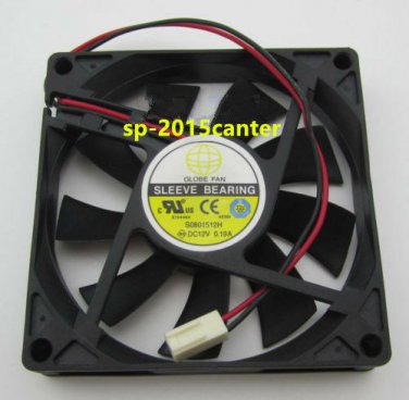 For HTPC S0801512H Graphics card cooling fan DC12V 0.19A 2Pin #SP62
