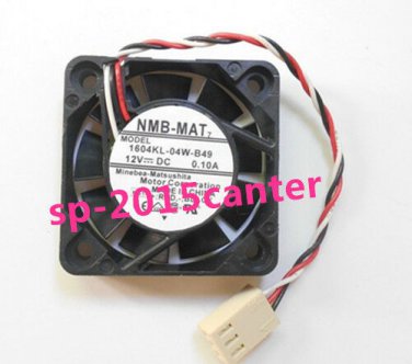NMB 1604KL-04W-B49 Fan 40*40*10mm 0.10A 3pin with 60 days warranty