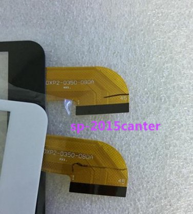 DXP2-0350-080A black or white Touch Screen Glass Digitizer free shipping  @#04