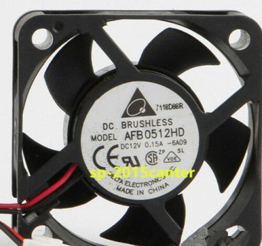 For DELTA AFB0512HD 5CM 12V 0.15A 5020 fan #SP62