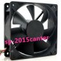 original for CHA12012CB-TA Fan 12V 0.70A 120*120*38mm 3 pin j0425