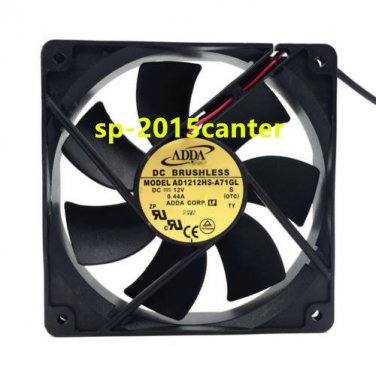 For AD1212HS-A71GL Cooling fan DC12V 0.44A 120*120*25MM 2pin #SP62
