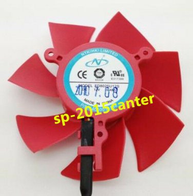 NTK FD8025U12S 12V 0.48A Fan for HD5870 HD5850 video card 4pin Original Part  j4