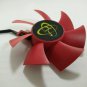 NTK FD8025U12S 12V 0.48A Fan for HD5870 HD5850 video card 4pin Original Part j4