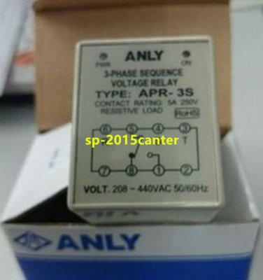 For ANLY APR-3S phase sequence relay #SP62