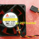 For Y.S.TECH 6025 NYW06025012BSS DC12V 0.42A 6CM 3pin cooling fan #SP62