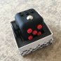 Fidget Cube Anxiety Stress Relief Focus Gift Adults Kids Attention Therapy B&amp;red