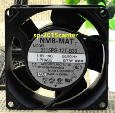 For NMB 3115PS12T-B30 AC 115V 80x80x38mm COOLING FAN #SP62