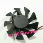 75mm 12V 2pin 0.50AFD8015U12S Fan For Video card HD Series j04