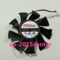 75mm 12V 2pin 0.50AFD8015U12S Fan For Video card HD Series j04