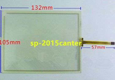 For 5.7 inch Touch Screen Digitizer panel glass 132mm*105mm #SP62