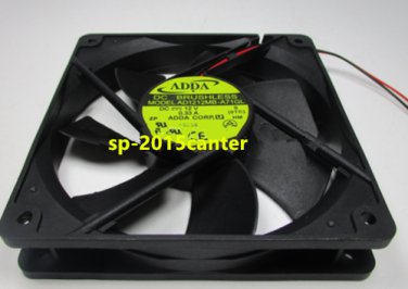 For AD1212MB-A71GL ball Chassis cooling fan DC12V 0.33A 120*120*25mm 2pin #SP62