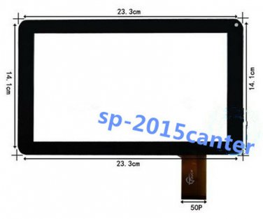 9" 9Inch Capacitive Touch Screen Digitizer Glass For YDT1143-A2    #0722