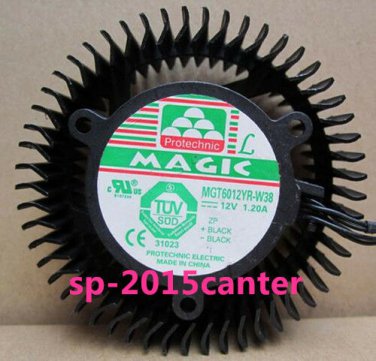 Original for MSI 65mm MGT6012YR-W38 Fan 12V 1.2A 37*37*37mm 4pin  j0426