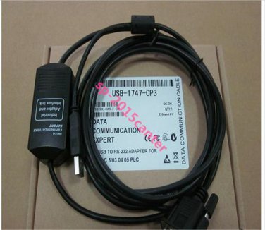 USB Programming PLC Cable For Allen Bradley SLC 5/03-5/04-5/05 USB-1747-CP3 xht4