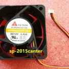 For Y.S.TECH 6025 NYW06025012BS DC12V 0.42A 6CM cooling fan #SP62