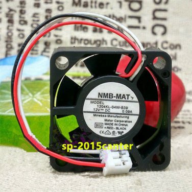 For NMB 1204KL-04W-B39 12V 0.09A 3pin 3010 cooling fan #SP62