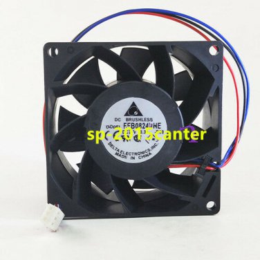 For DELTA 8CM 8038 FFB0824VHE-8K33 DC24V 0.36A 4-wire fan #SP62