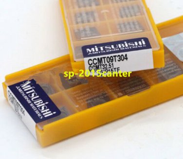 For 10pcs/pack MITSUBISHI CCMT09T304 VP15TF CCMT32.51 Carbide Insert #SP62