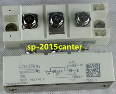 For 1PC SEMIKRON NEW MODULE SKKT162/16E SKKT16216E 162A 1600V #SP62