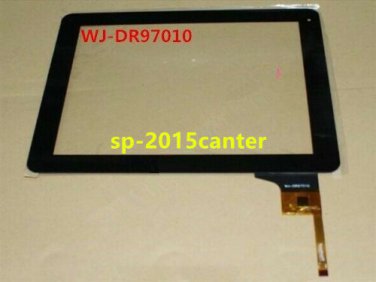 For 9.7inch black WJ-DR97010 Capacitive Touch Screen Digitizer glass #SP62