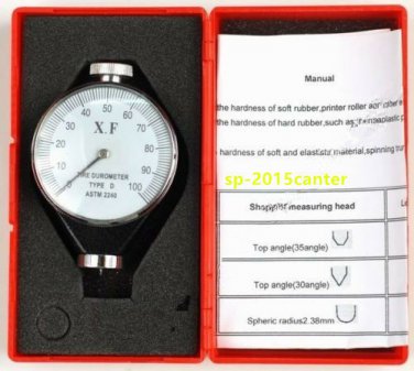 For Dial Shore Type D Rubber Tire Durometer Hardness Tester Meter 0-100HD #SP62
