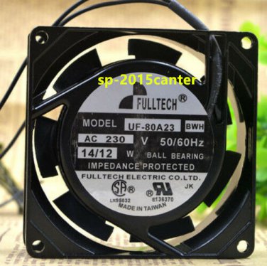 For FULLTECH UF-80A23BWH AC230V 8CM 8038 Axial Flow Cabinet Fan #SP62