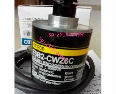 OMRON Rotary Encoder E6B2-CWZ6C 2000P/R 5-24v 12v dc with Couplings XH04