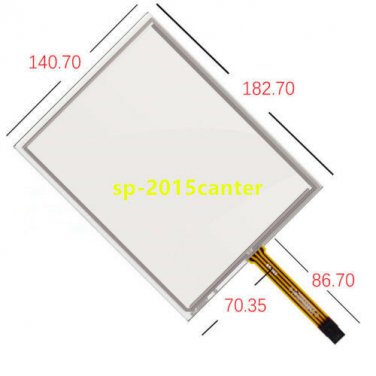 For 8" 4 wire AT080TN52 V.1 EJ080NA-05B 04C ST08007 Touch Screen 183*140mm #SP62