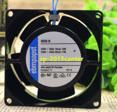 For ebmpapst TYP 8556N AC230V 8cm 8038 all-metal high temperature fan #SP62