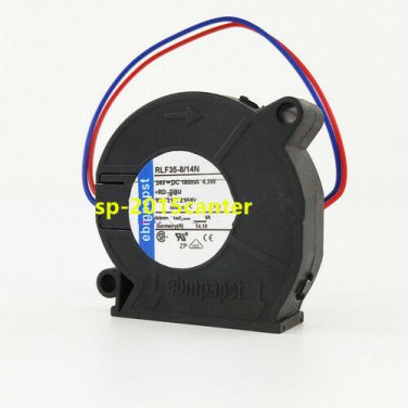 For Ebmpapst RLF35-8/14N 51*15 24V0.18A Double Ball Turbine Blower #SP62