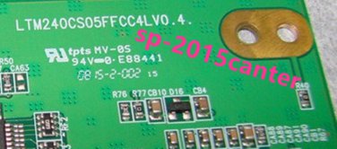 1pc For DELL 2408WFPB logic board LTM240CS05FFCC4LV0.4 90 days warranty &CANTER