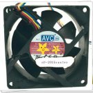 For AVC DAZB0838RCM -PG01 13.6V 0.17A 4-wire temperature control fan #SP62