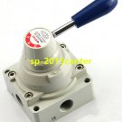 Pneumatic 3/8" 3 Positions 4Ports Air Hand Manual Switching Valve 4HV330-10#SP62