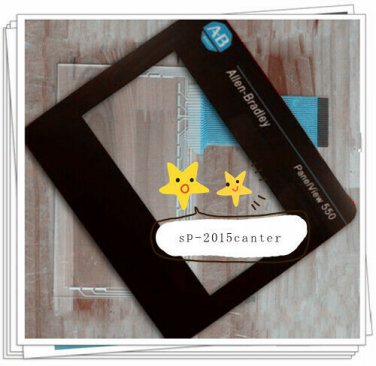 For Allen PanelView 550 PV550 2711-T5A2L1 2711-T5A20L1 Touch Screen + Film #SP62