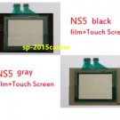 For OMRON NS5-SQ10-V2 NS5-MQ00B-V2 TouchScreen +Protective Film(gray/black)#SP62
