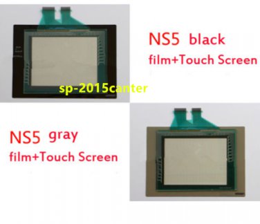 For OMRON NS5-SQ10-V2 NS5-MQ00B-V2 TouchScreen +Protective Film(gray/black)#SP62