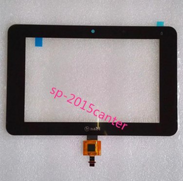 Touch Screen Digitizer glass lens panel Replacement For Fuhu nabi 2s black xhg04